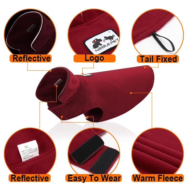 Reflective Dog Clothes for Large and Small Dogs