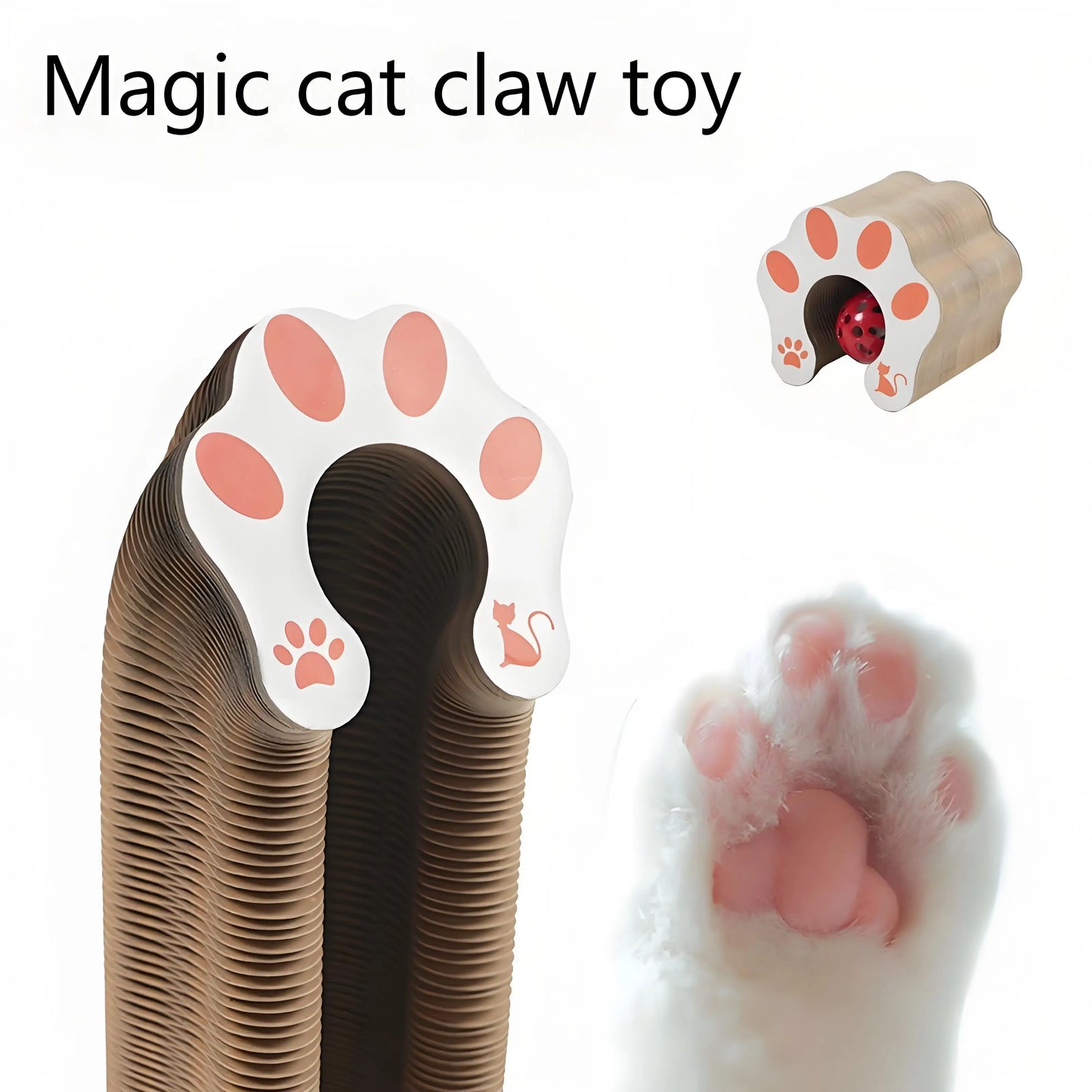 Cat Scratching Board with Ball