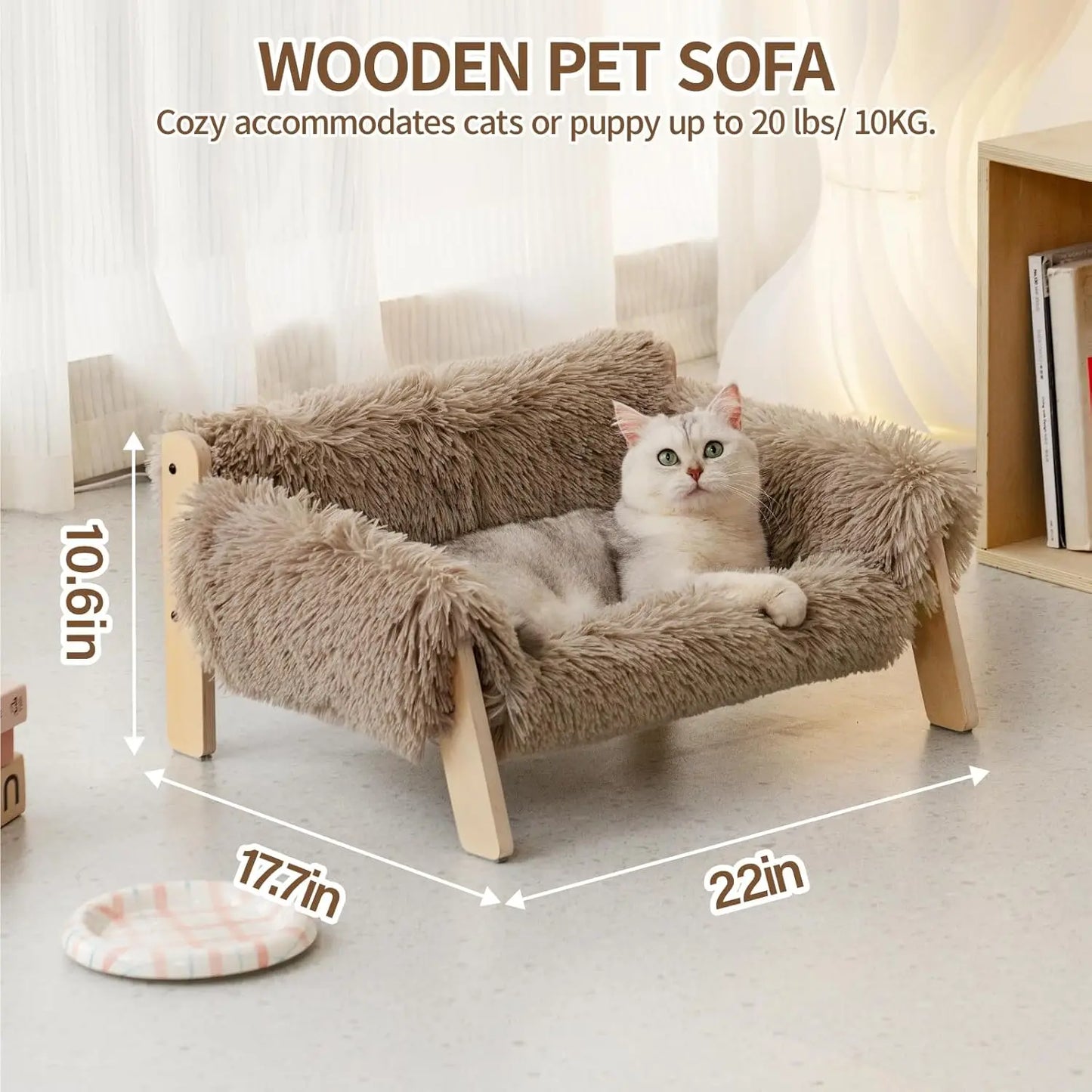 Elevated Pet Sofa Bed