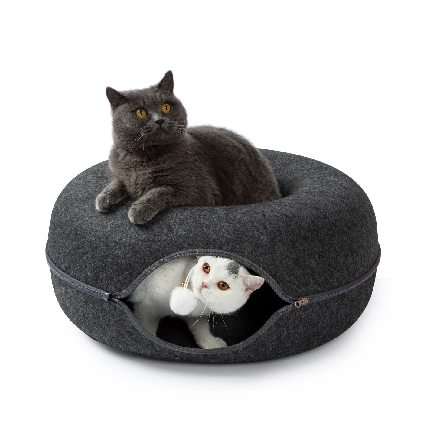24 Inch Large Donut Cat Bed -