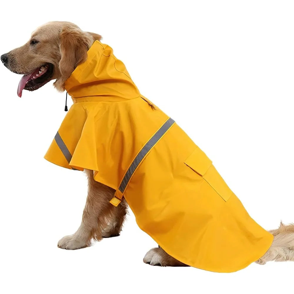 Large Dog Raincoat Waterproof