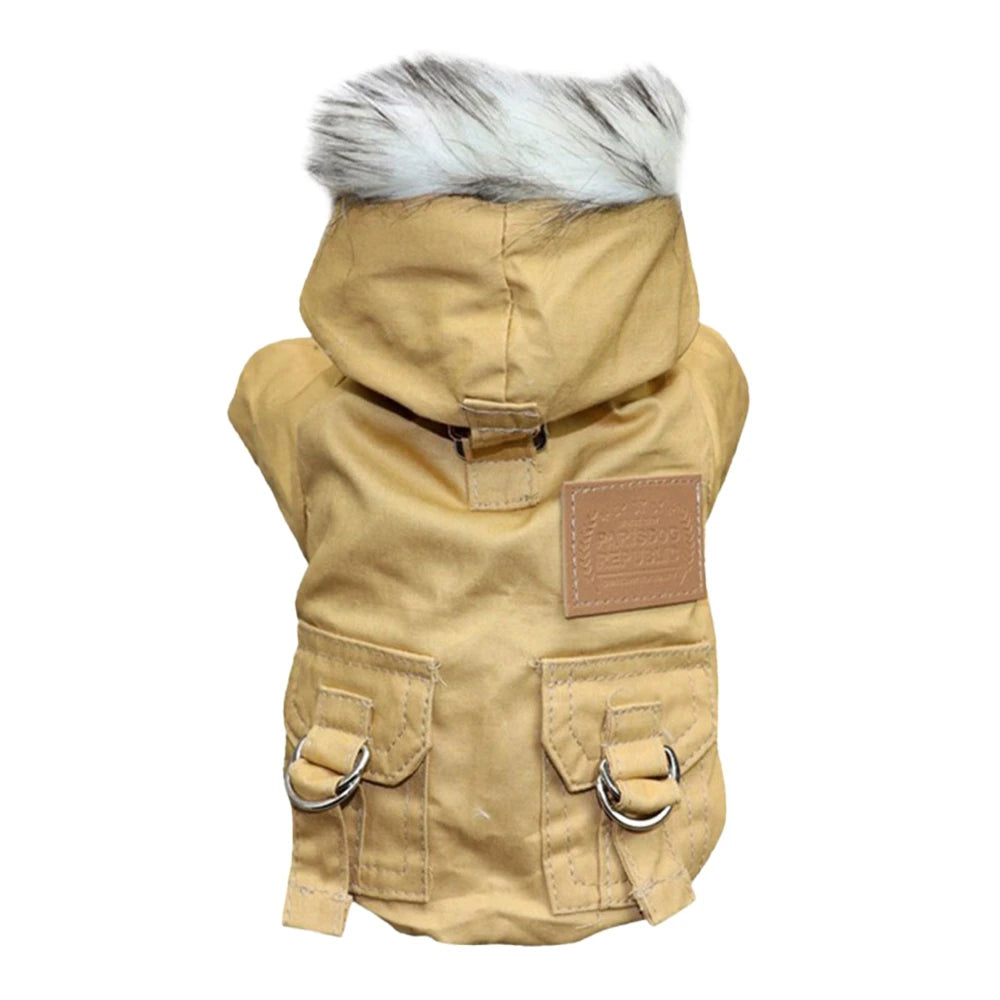 Pet Jacket With Harness For Small Medium Large Dogs