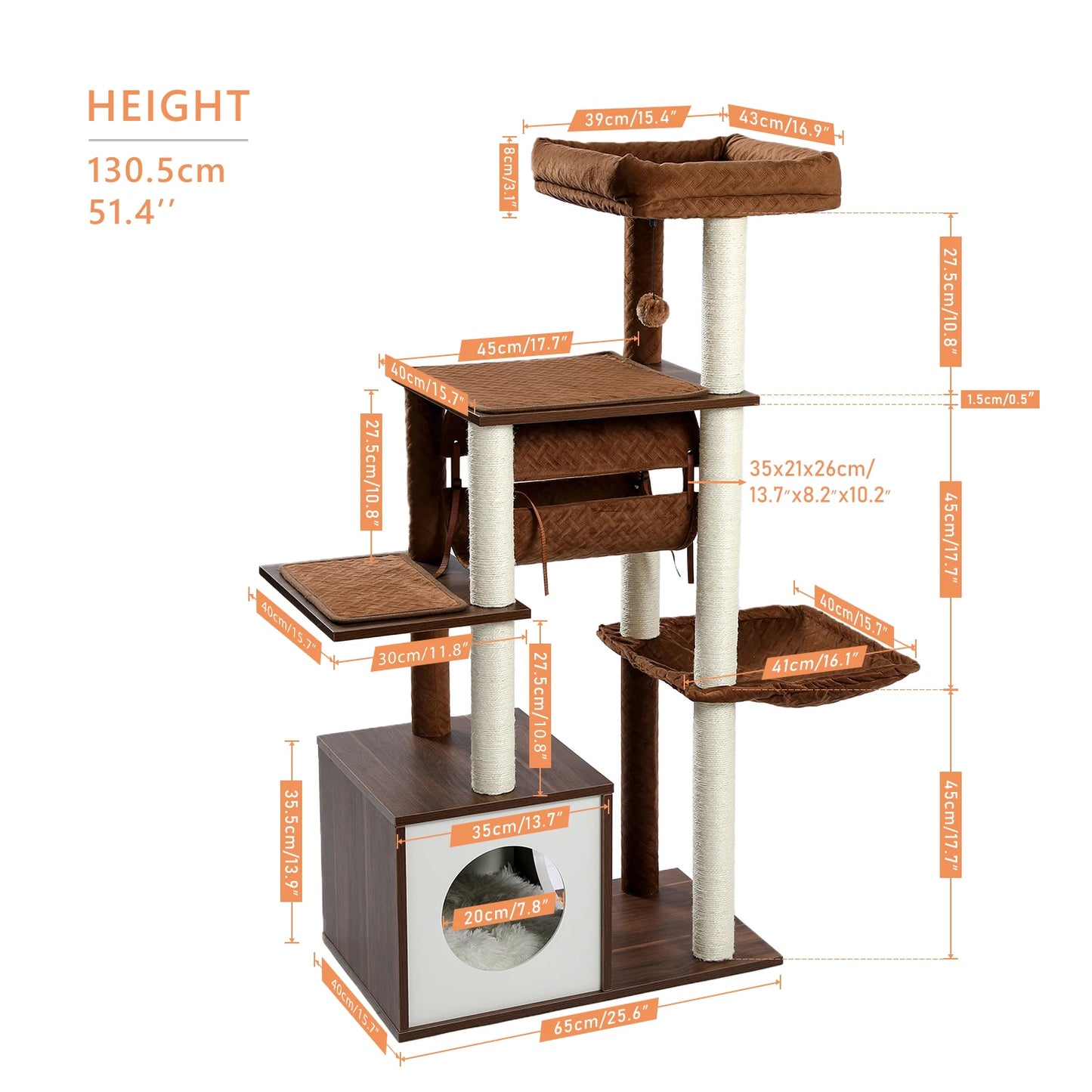 Multi-Level Cat Tree Condo