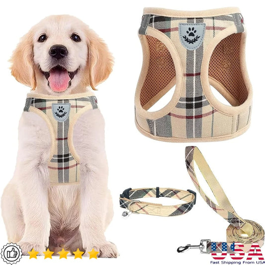 No Pull Dog Harness, Collar and Leash Set