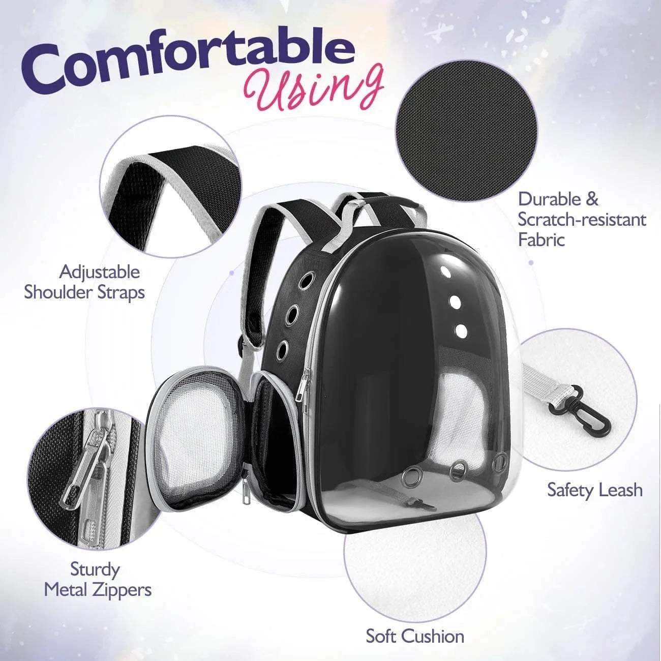 Backpack/ Bubble Carrying Bag for Dogs & Cats