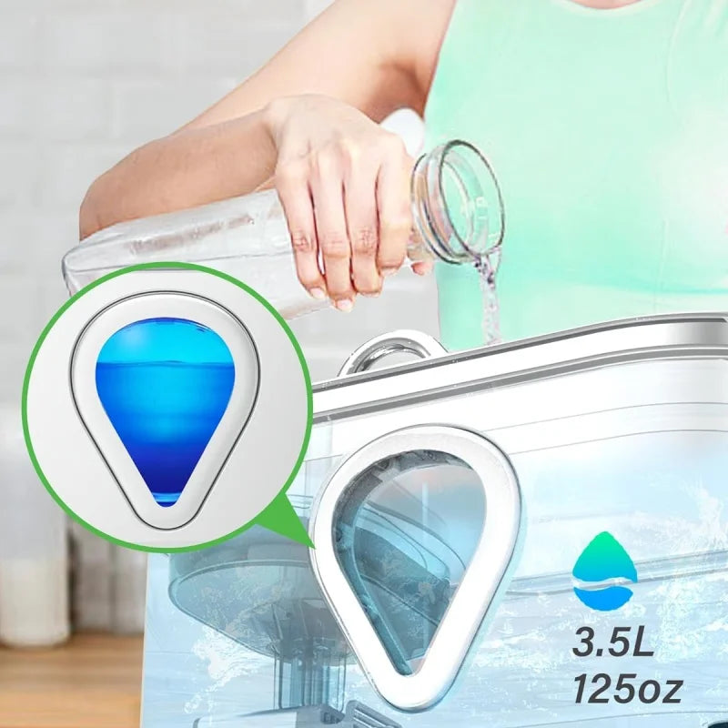 automatic stainless steel water fountain with LED Lighting