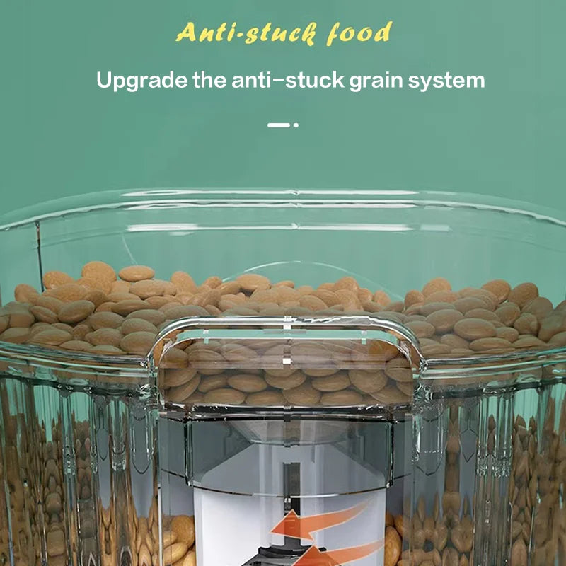 remote smart pet food dispenser