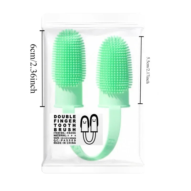 Silicone Pet Finger Toothbrush