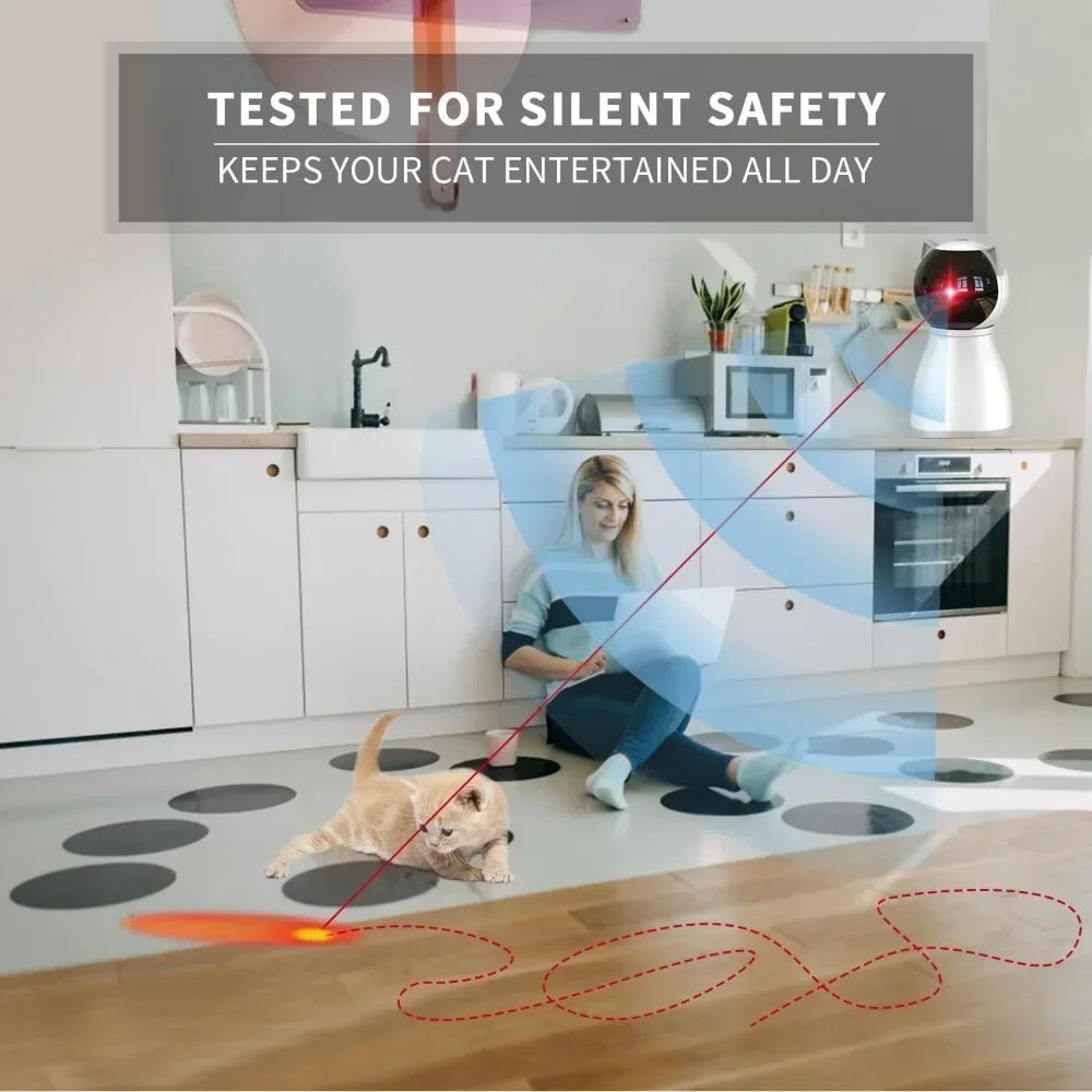 Motion Activated Laser Cat Toy