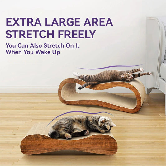 2 in 1 Cat Scratcher / Lounge Bed