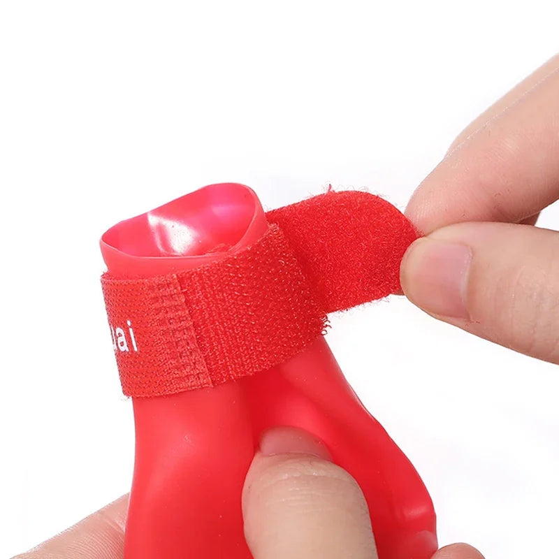 Waterproof Pet Rain Shoes- Anti-slip Rubber