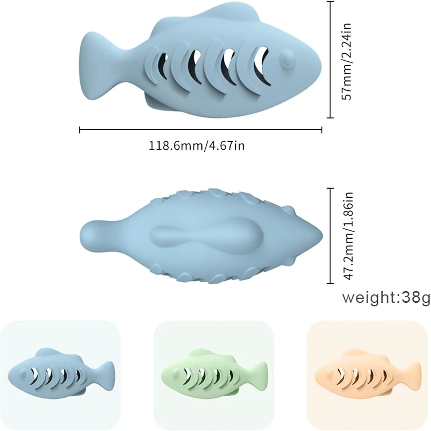 3 Pcs Cat Treat Toys