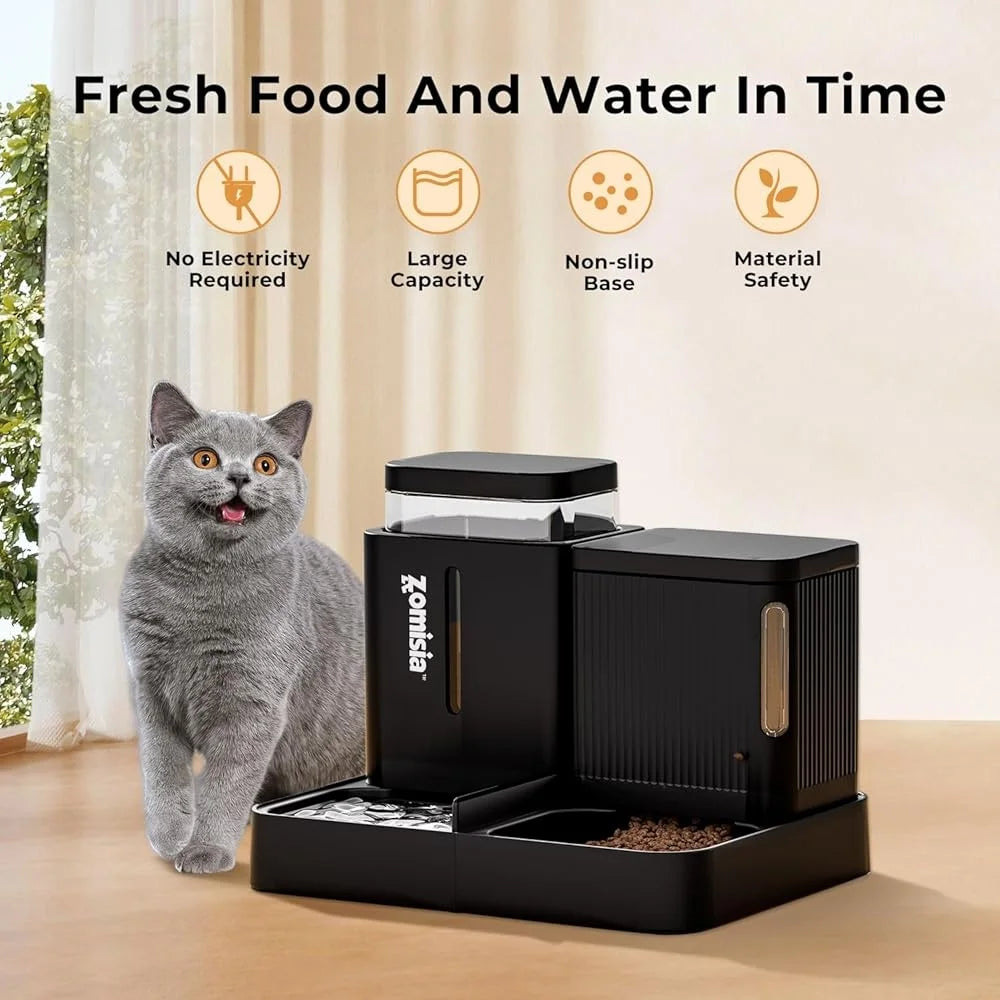2 in 1 Automatic Feeder and Water Dispenser