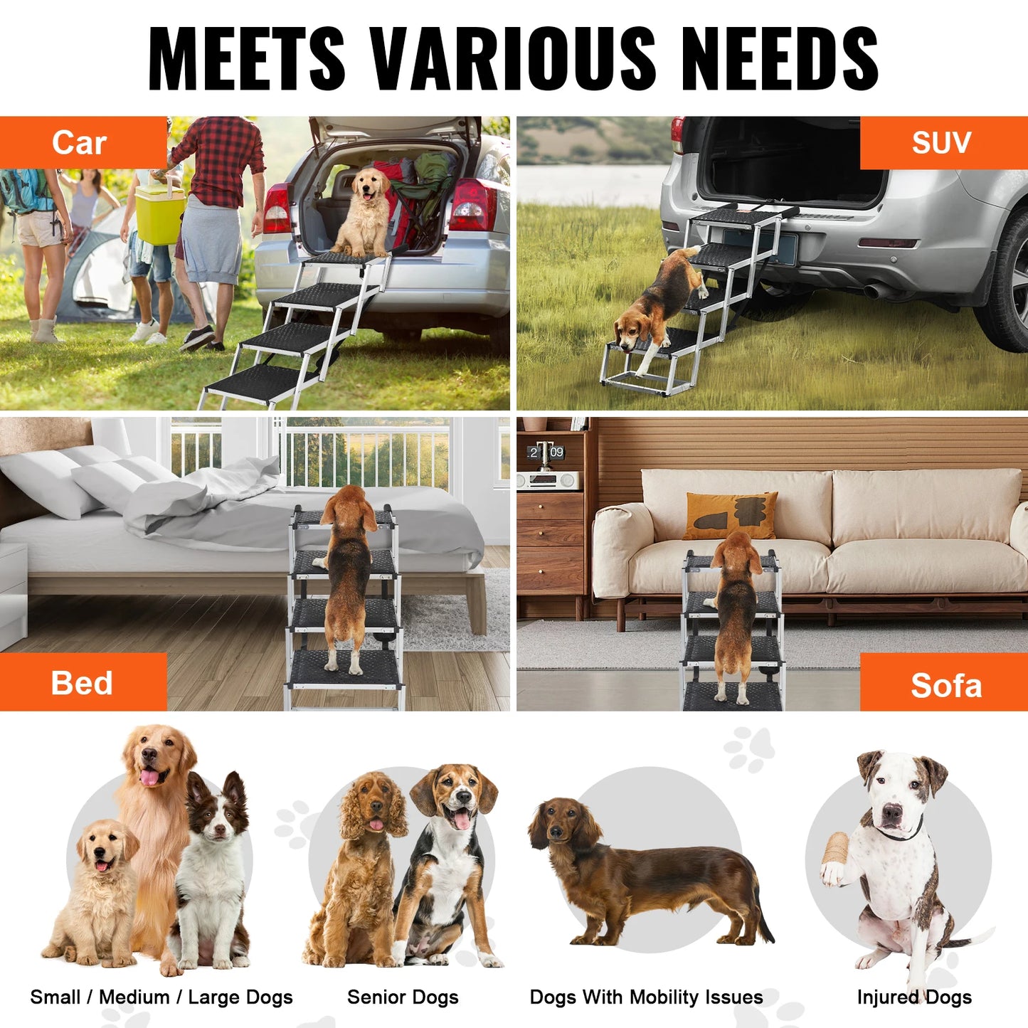 Portable Steps for Dogs