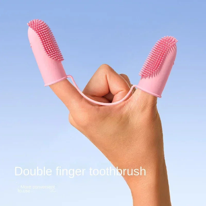 Silicone Pet Finger Toothbrush