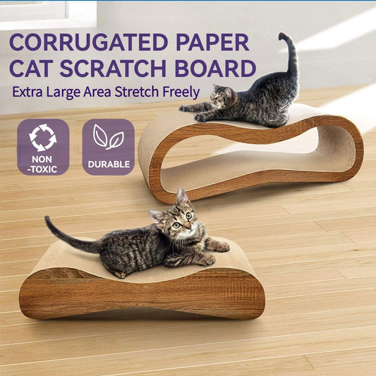 2 in 1 Cat Scratcher / Lounge Bed