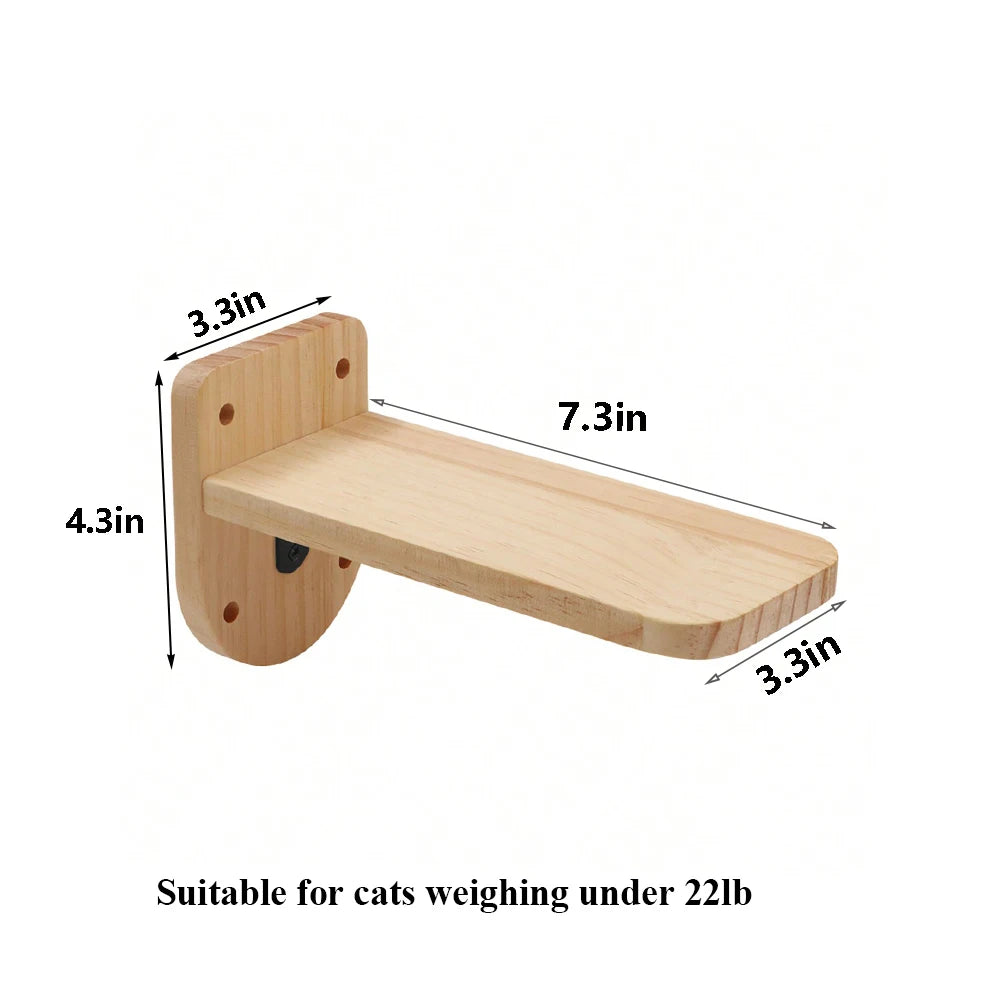 Moon Shaped Cat Shelf, Wall Hammock