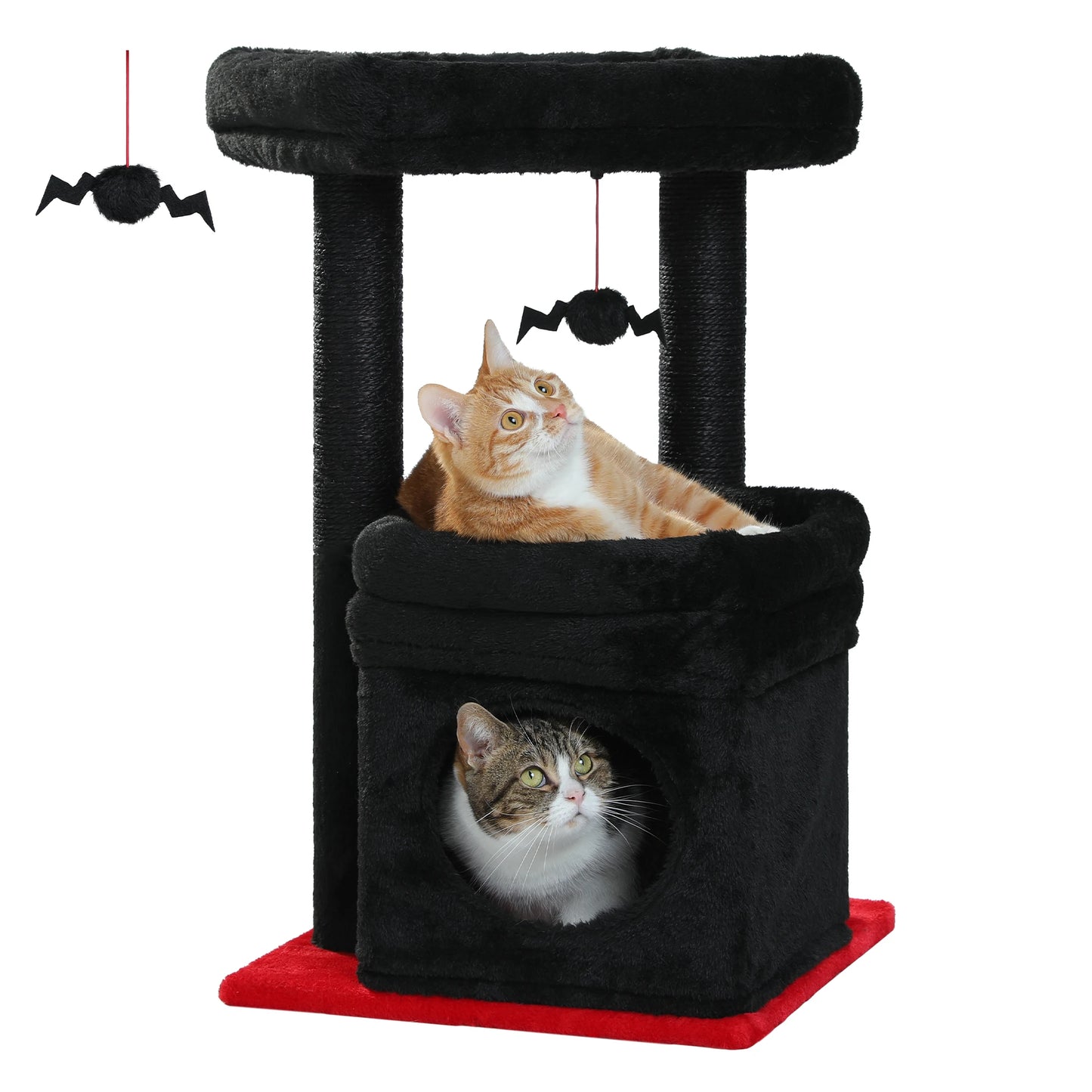 Cat Tree Condo with Scratching Post
