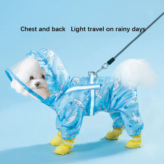 Pet Raincoat Waterproof for Dogs of all Sizes