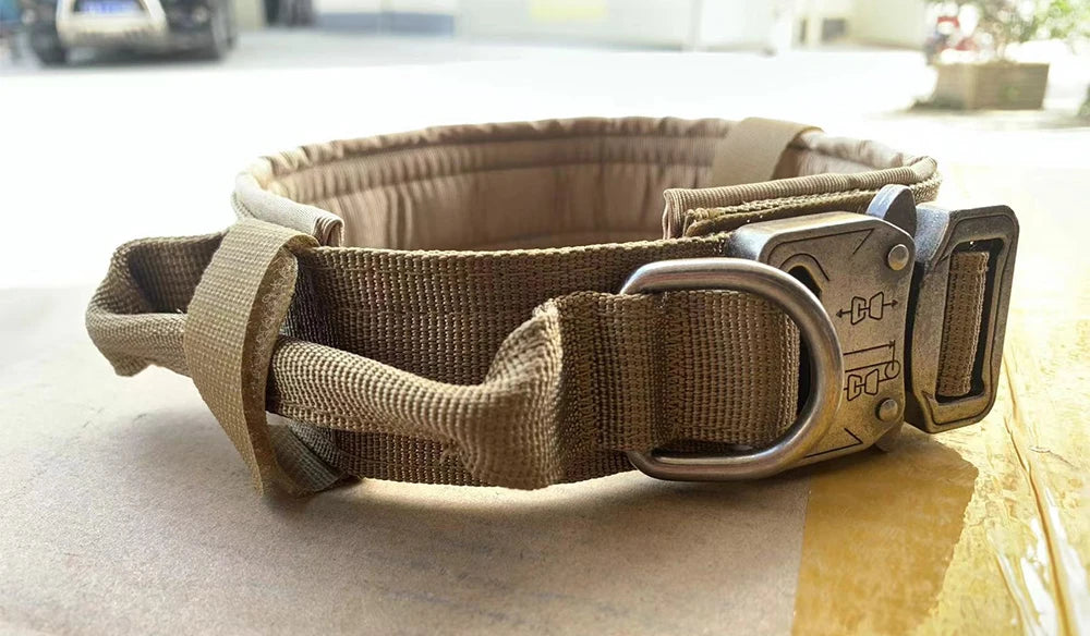 Adjustable Tactical Dog Collar And Leash Set