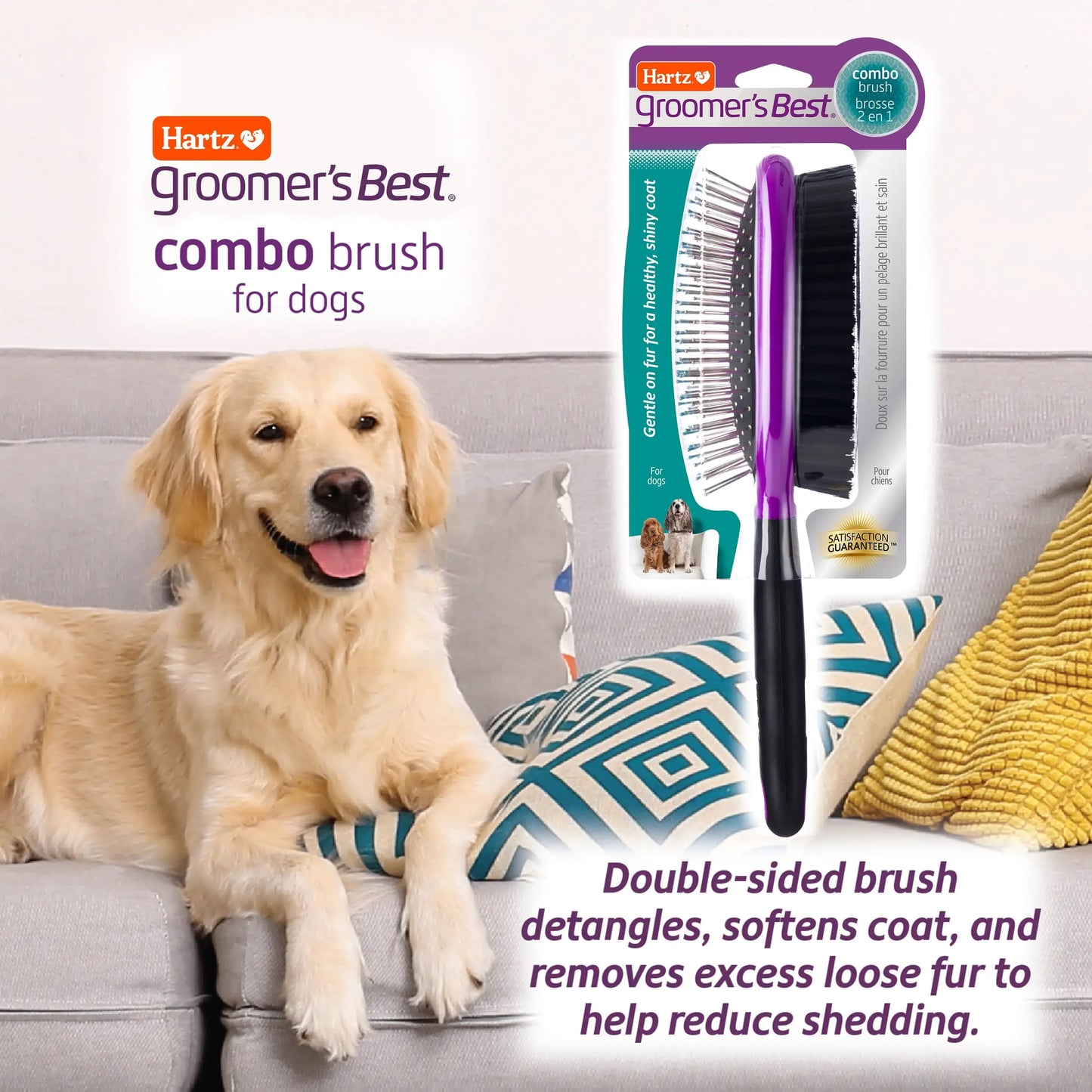 Groomer's Best Combo Brush