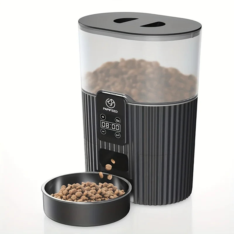 remote smart pet food dispenser