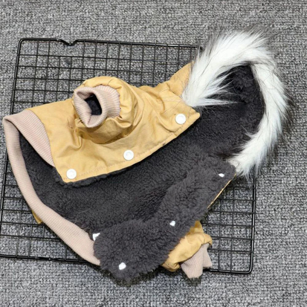 Pet Jacket With Harness For Small Medium Large Dogs