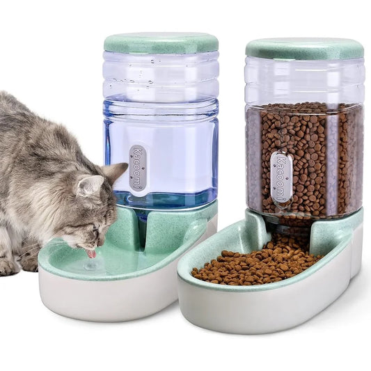 Automatic Pet Feeder and Water Dispenser