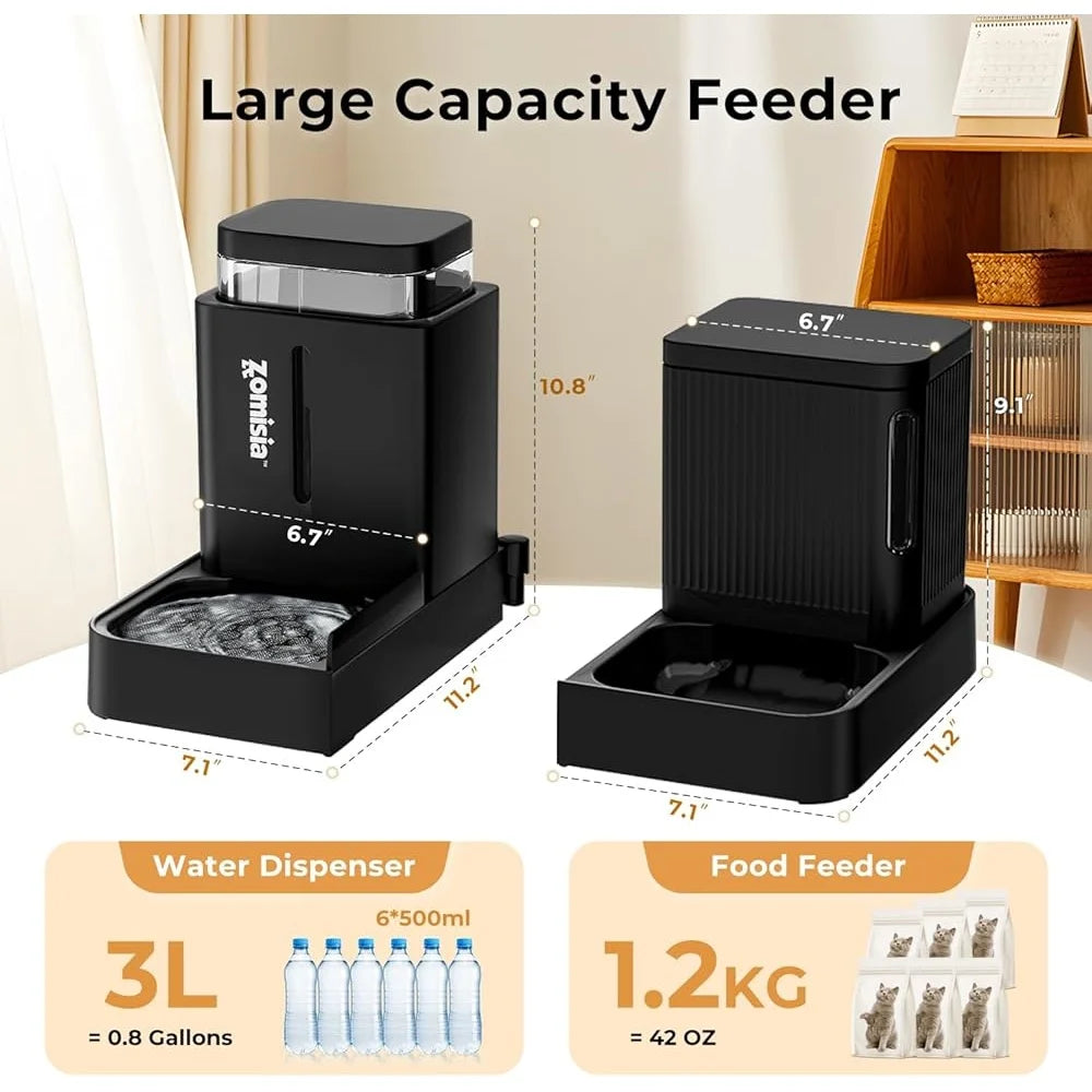 2 in 1 Automatic Feeder and Water Dispenser