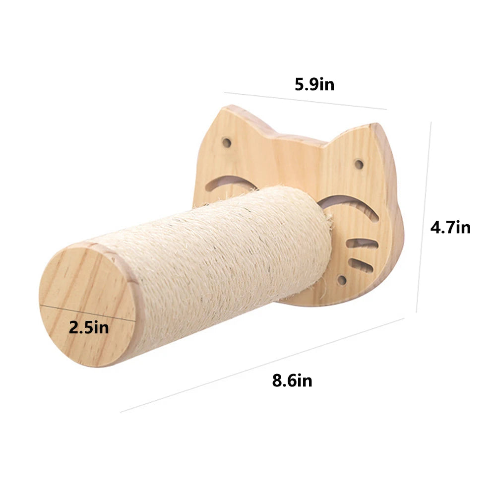 Moon Shaped Cat Shelf, Wall Hammock