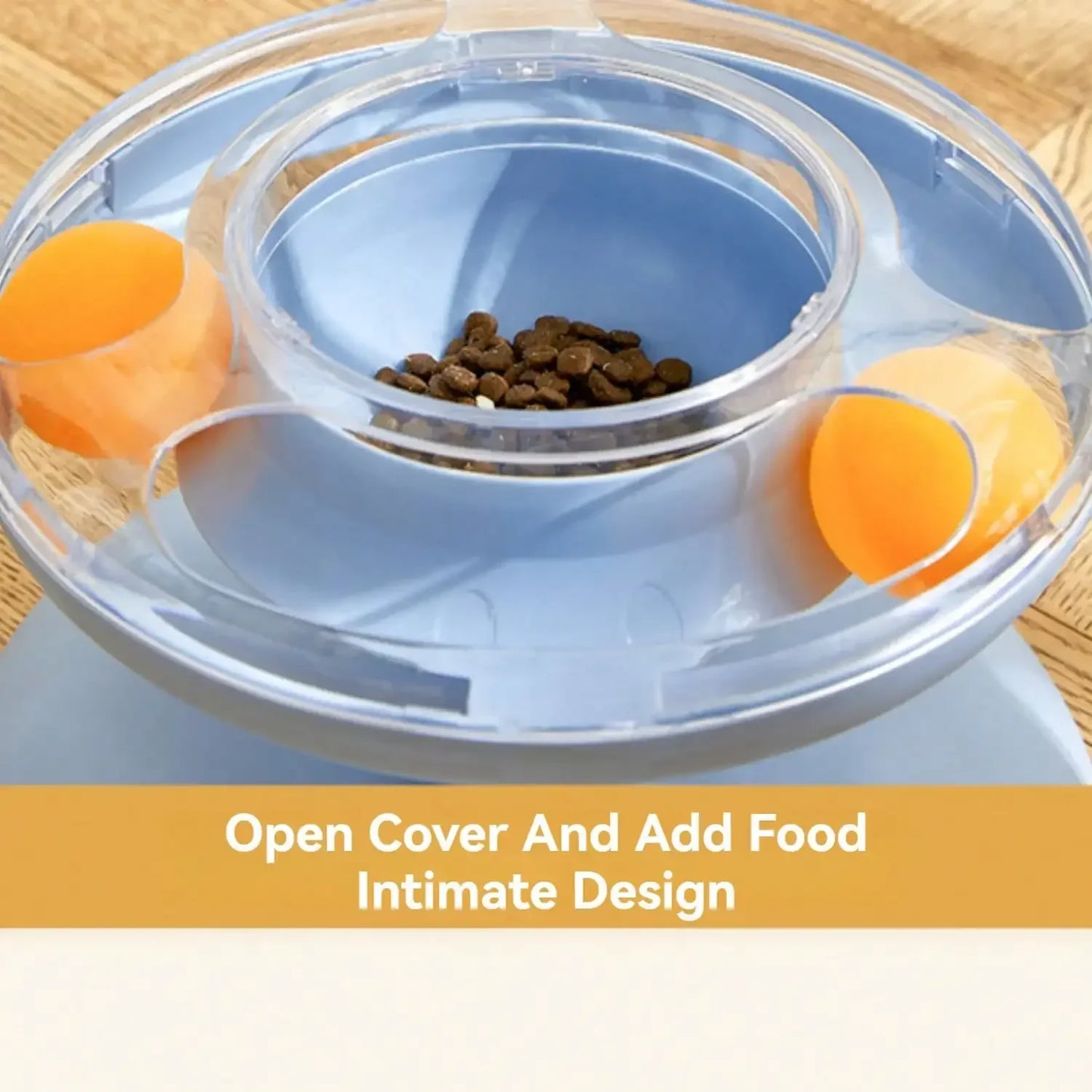 Rotating Cat Interactive Toy/ Slow Food Dispenser