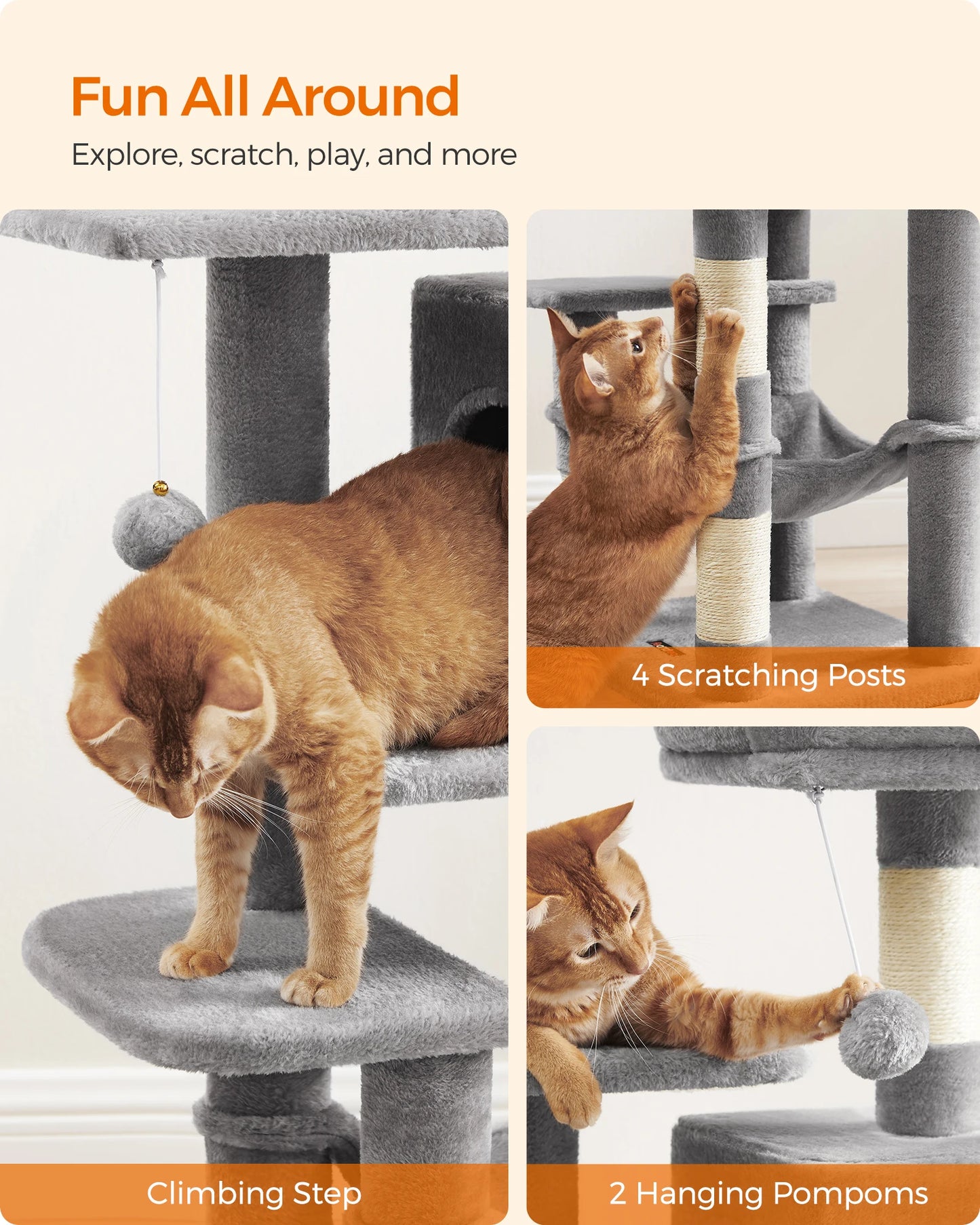 Multi-Level Cat Condo