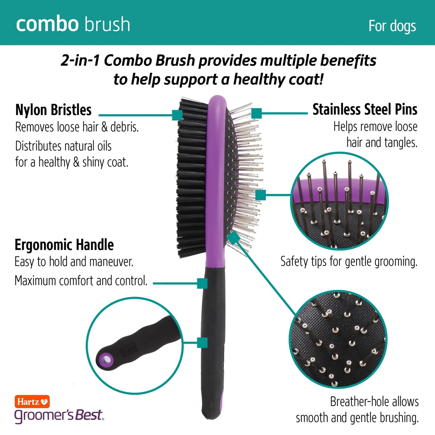 Groomer's Best Combo Brush
