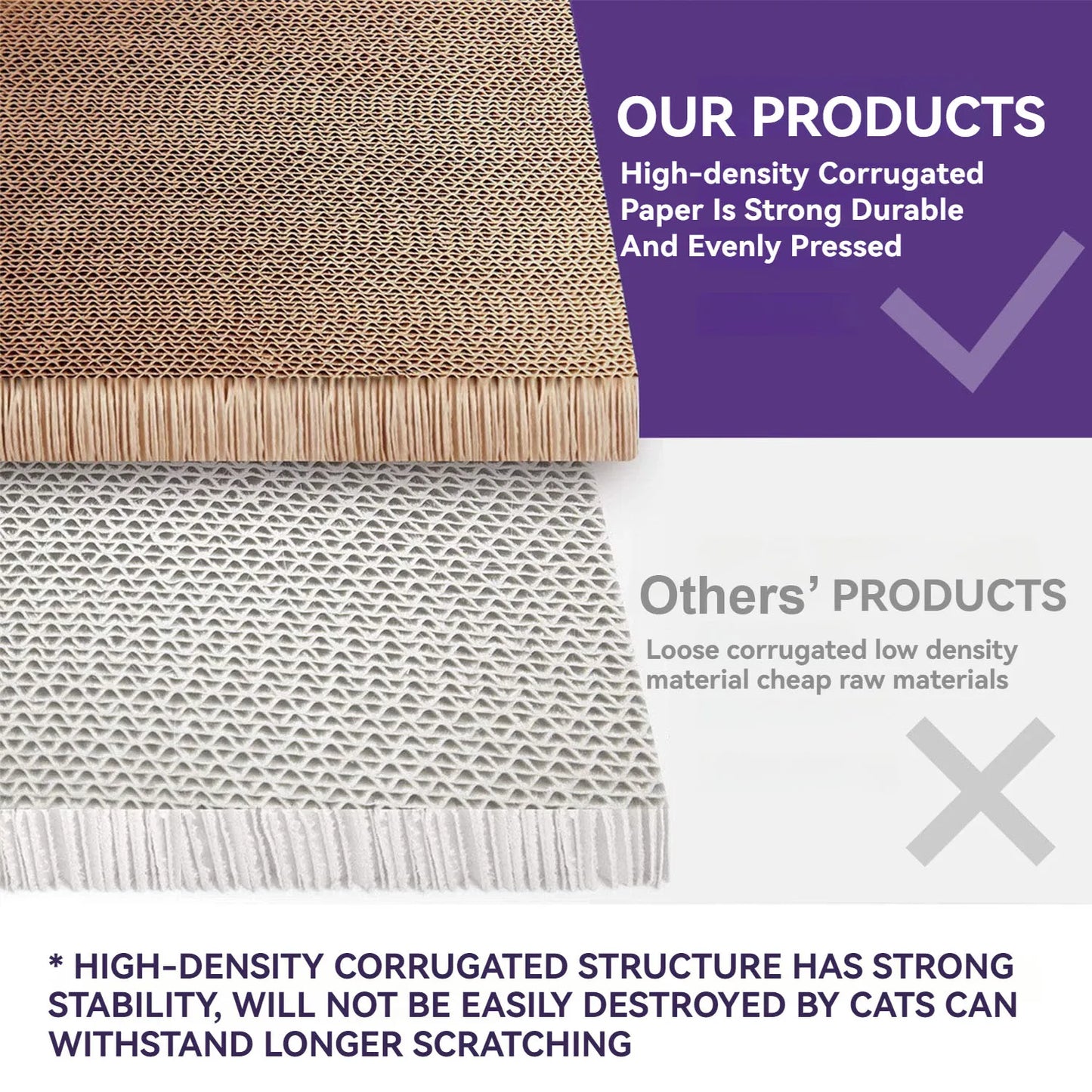 2 in 1 Cat Scratcher / Lounge Bed