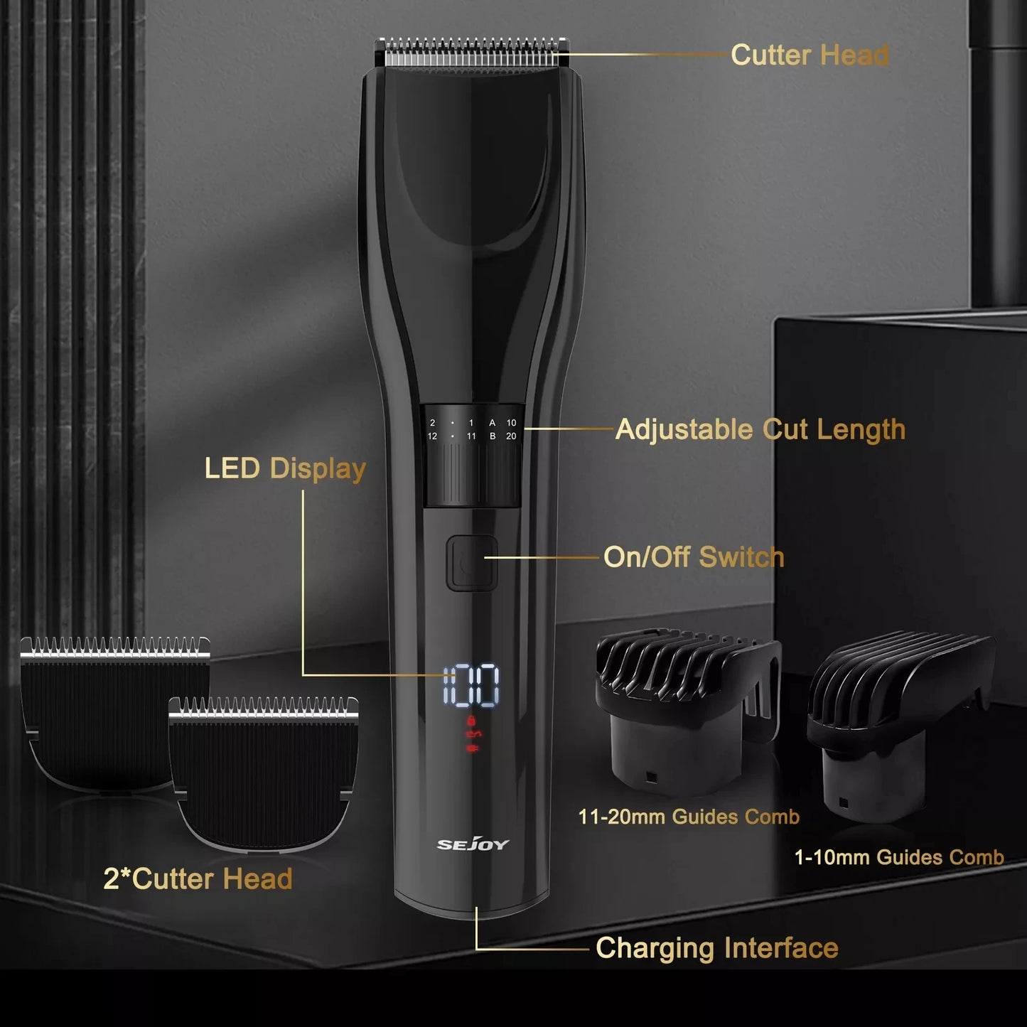 Low Noise Pet Hair Clippers
