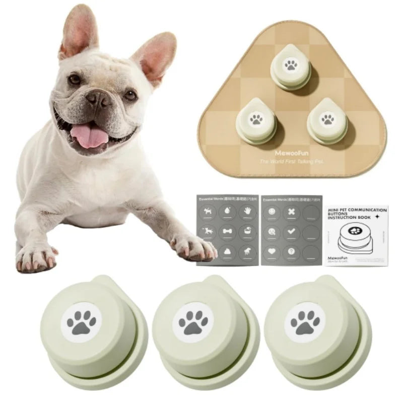 Talking Button Set with Velcro Mat