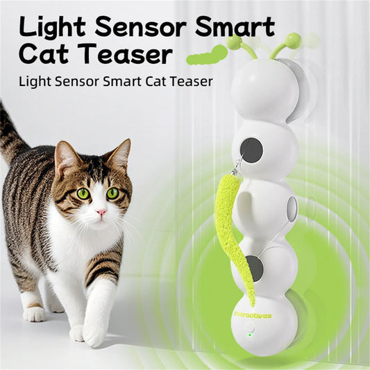 Interactive Caterpillar Cat Toy