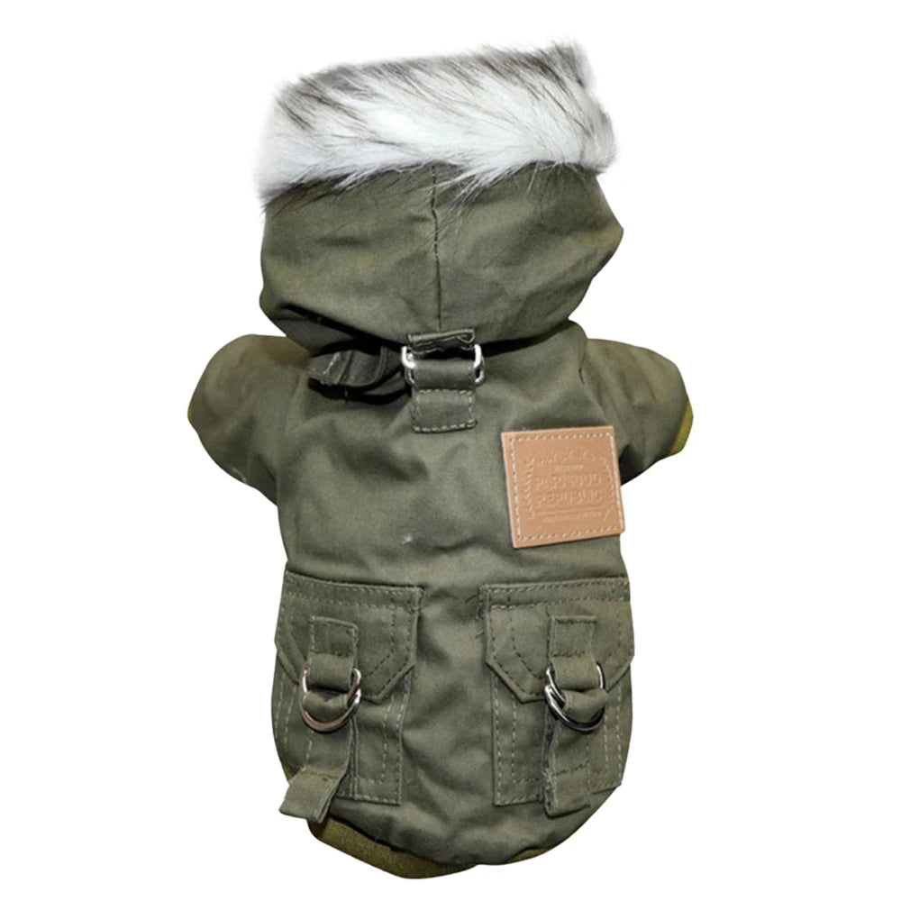 Pet Jacket With Harness For Small Medium Large Dogs
