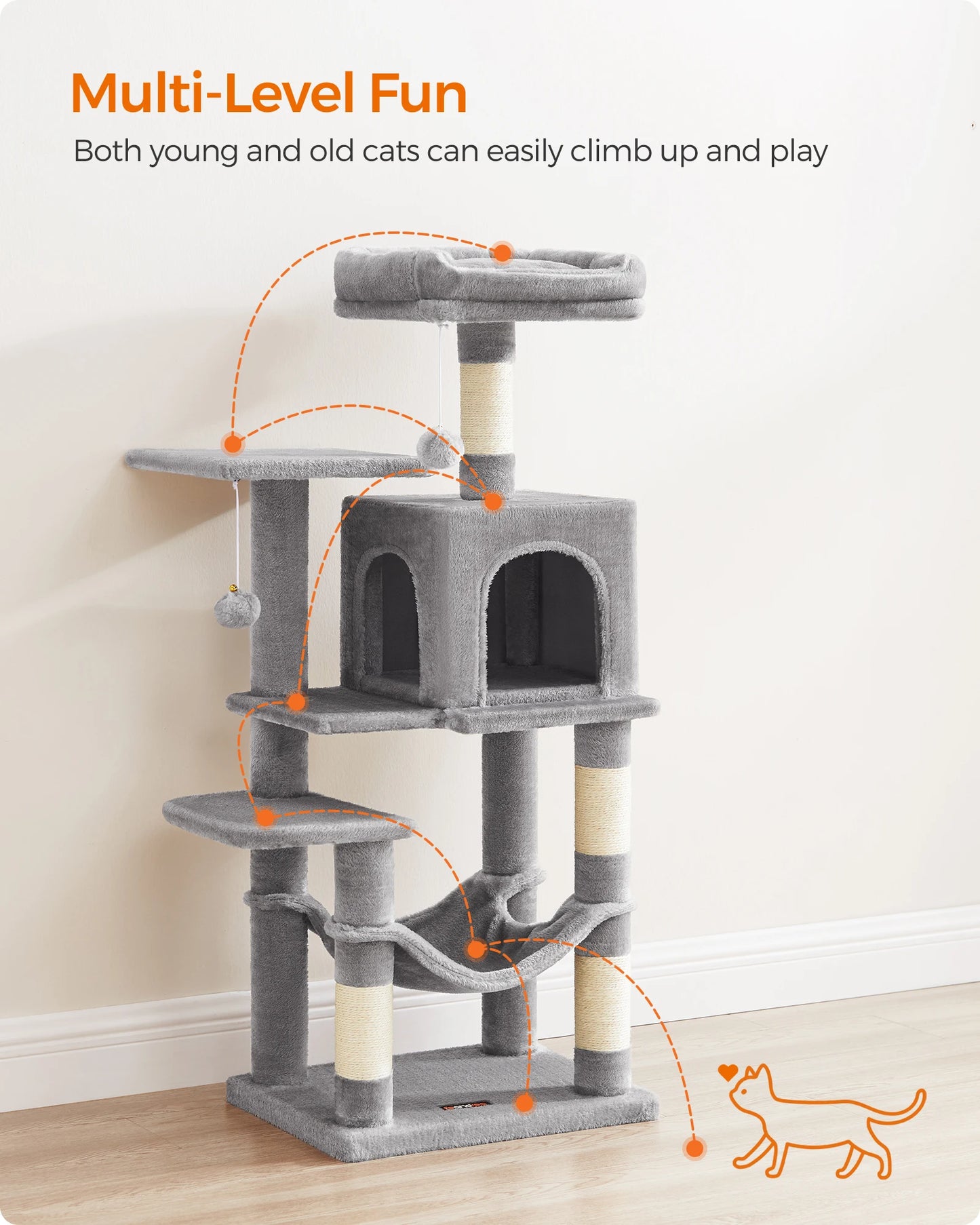 Multi-Level Cat Condo