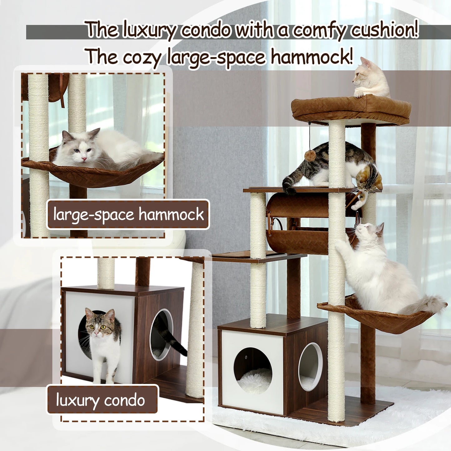 Multi-Level Cat Tree Condo