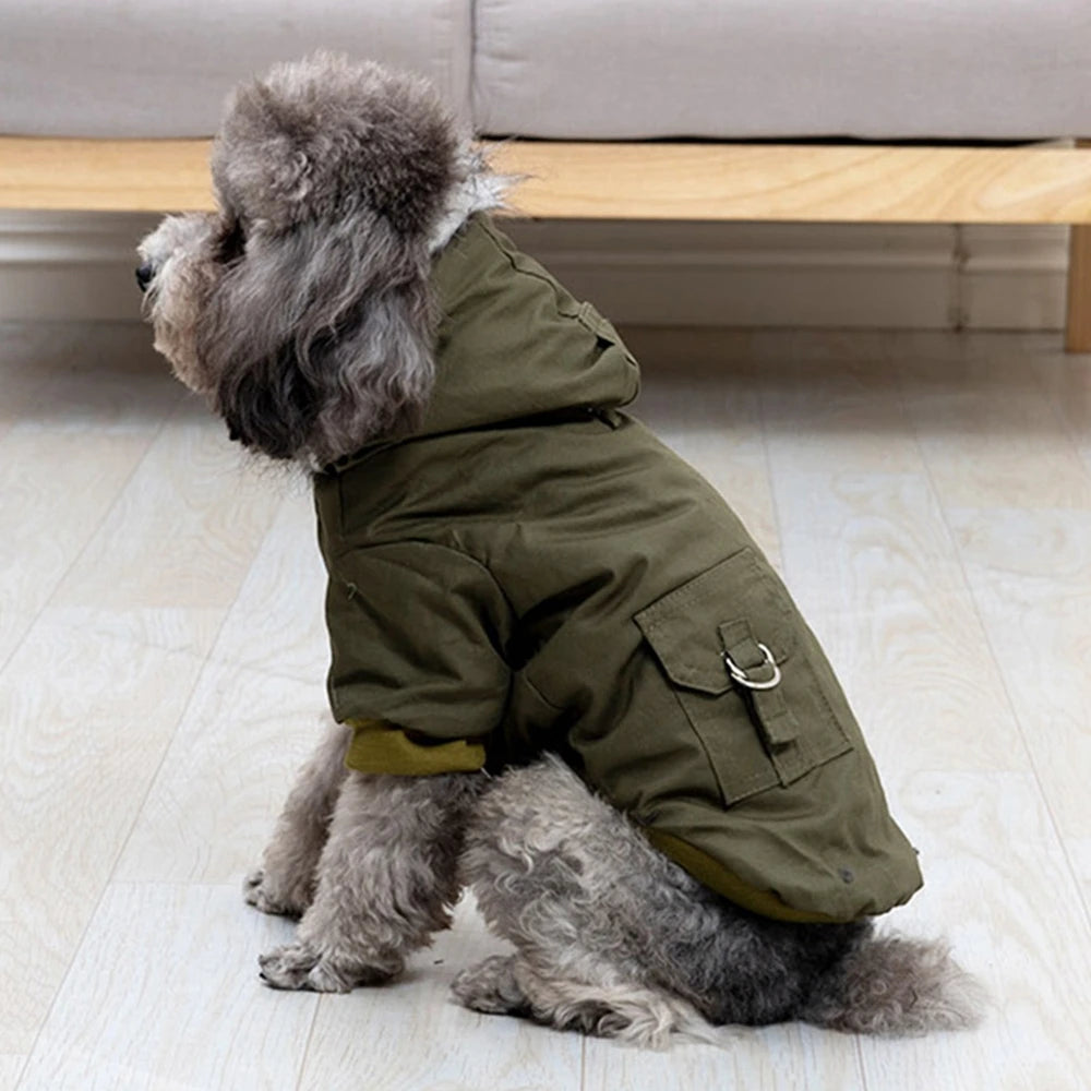 Pet Jacket With Harness For Small Medium Large Dogs