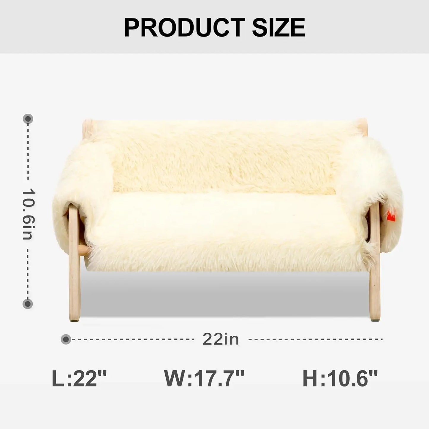 Elevated Pet Sofa Bed