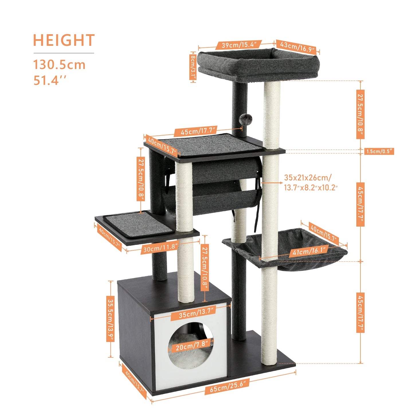 Multi-Level Cat Tree Condo
