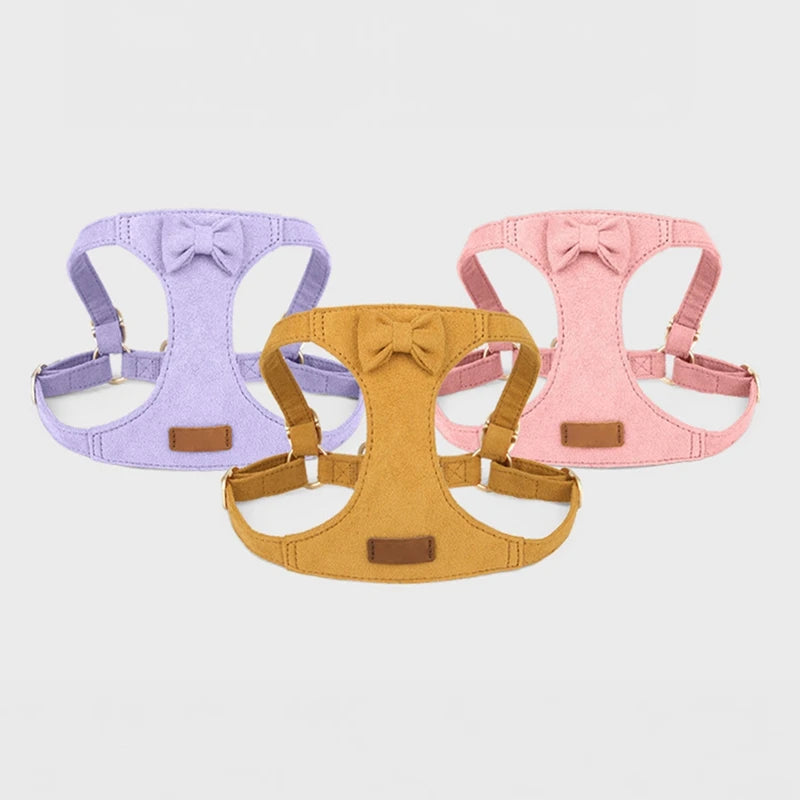 Soft, Breathable Collar, Harness and Leash Set For Small Dogs and Cats