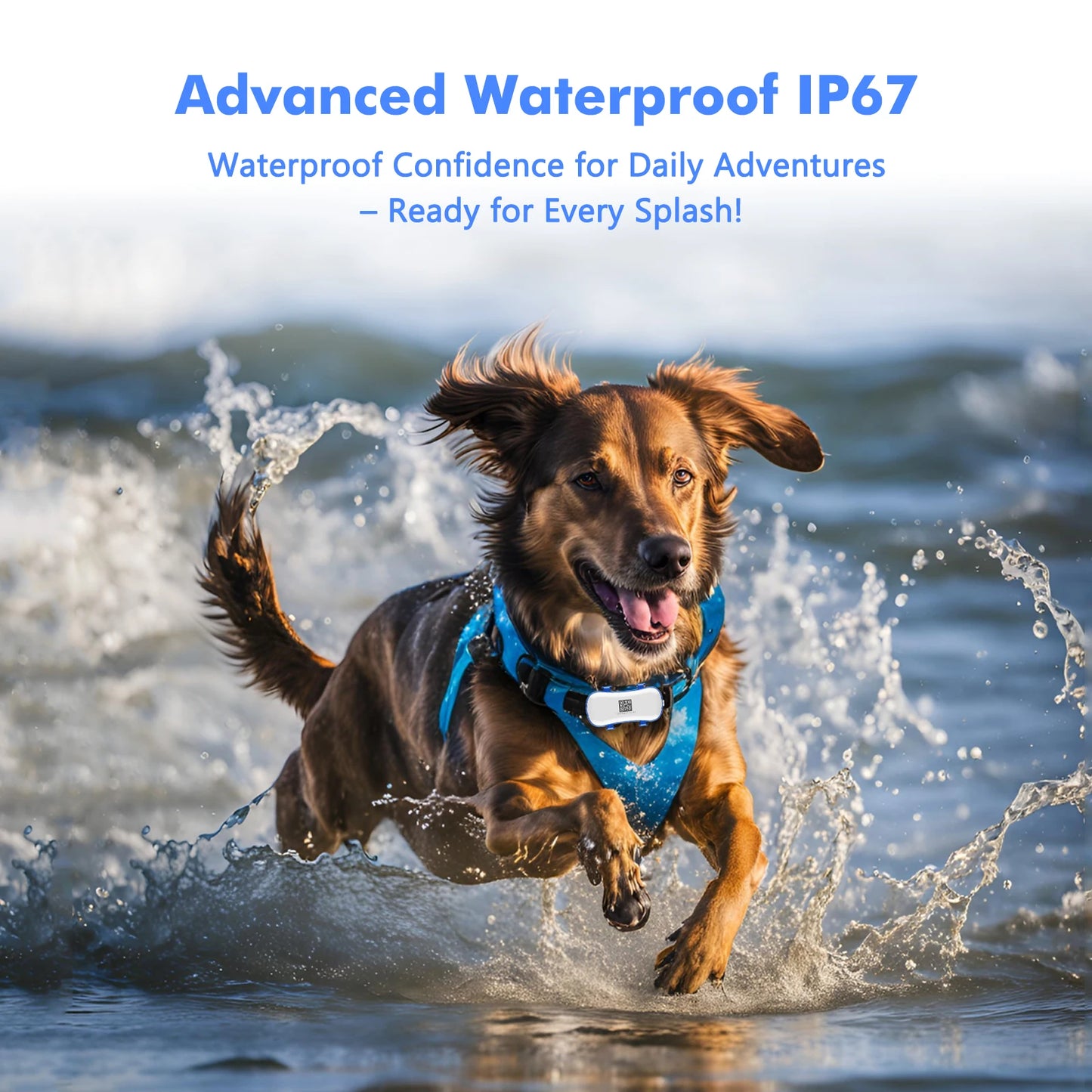 GPS Tracker for Pets - Waterproof Smart Locator