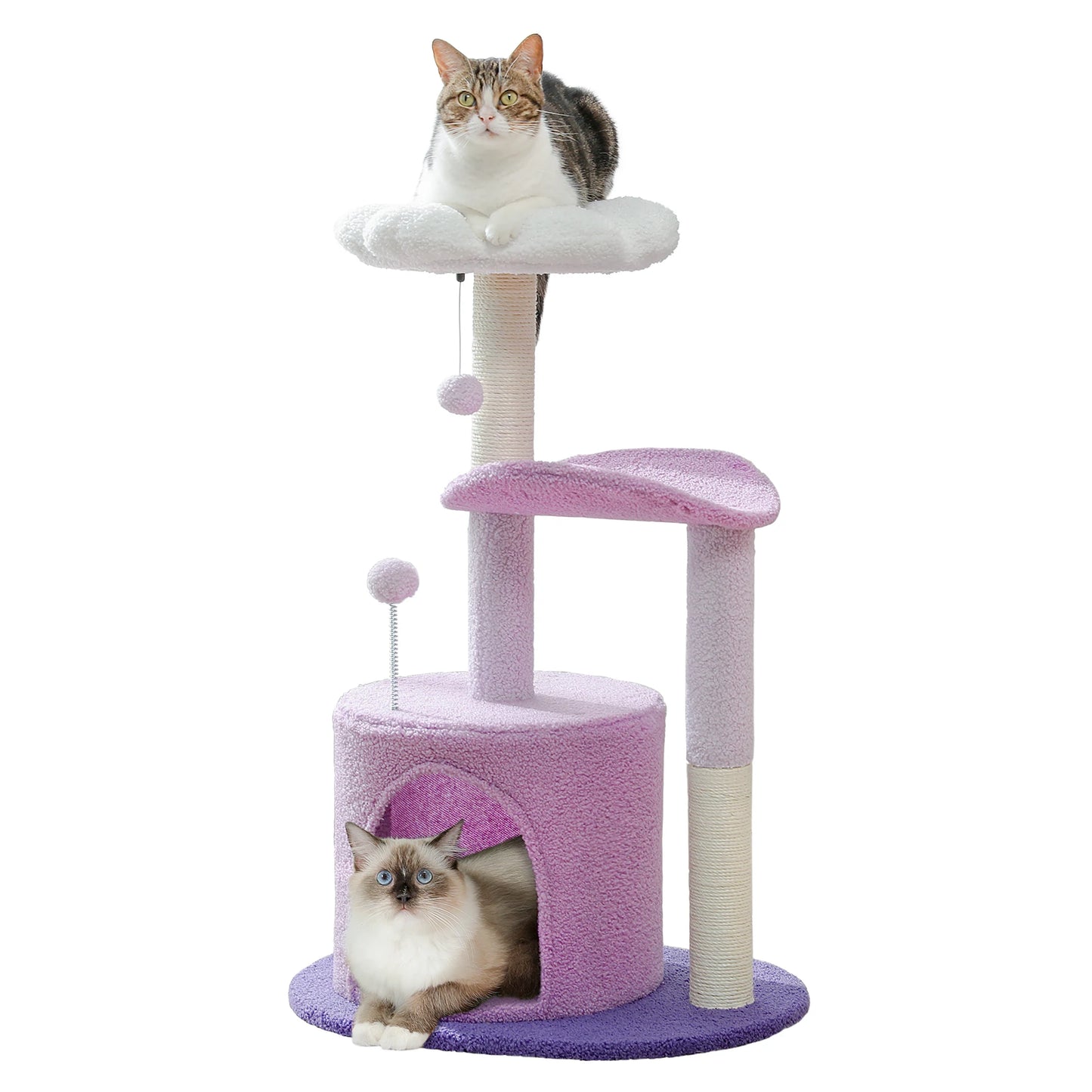 Cactus Cat Tower with Scratching Post