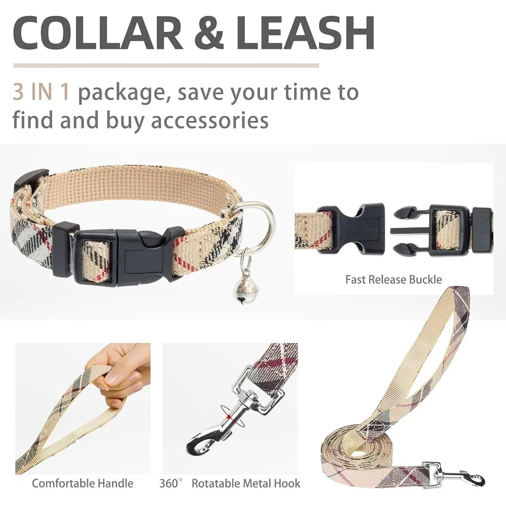No Pull Dog Harness, Collar and Leash Set
