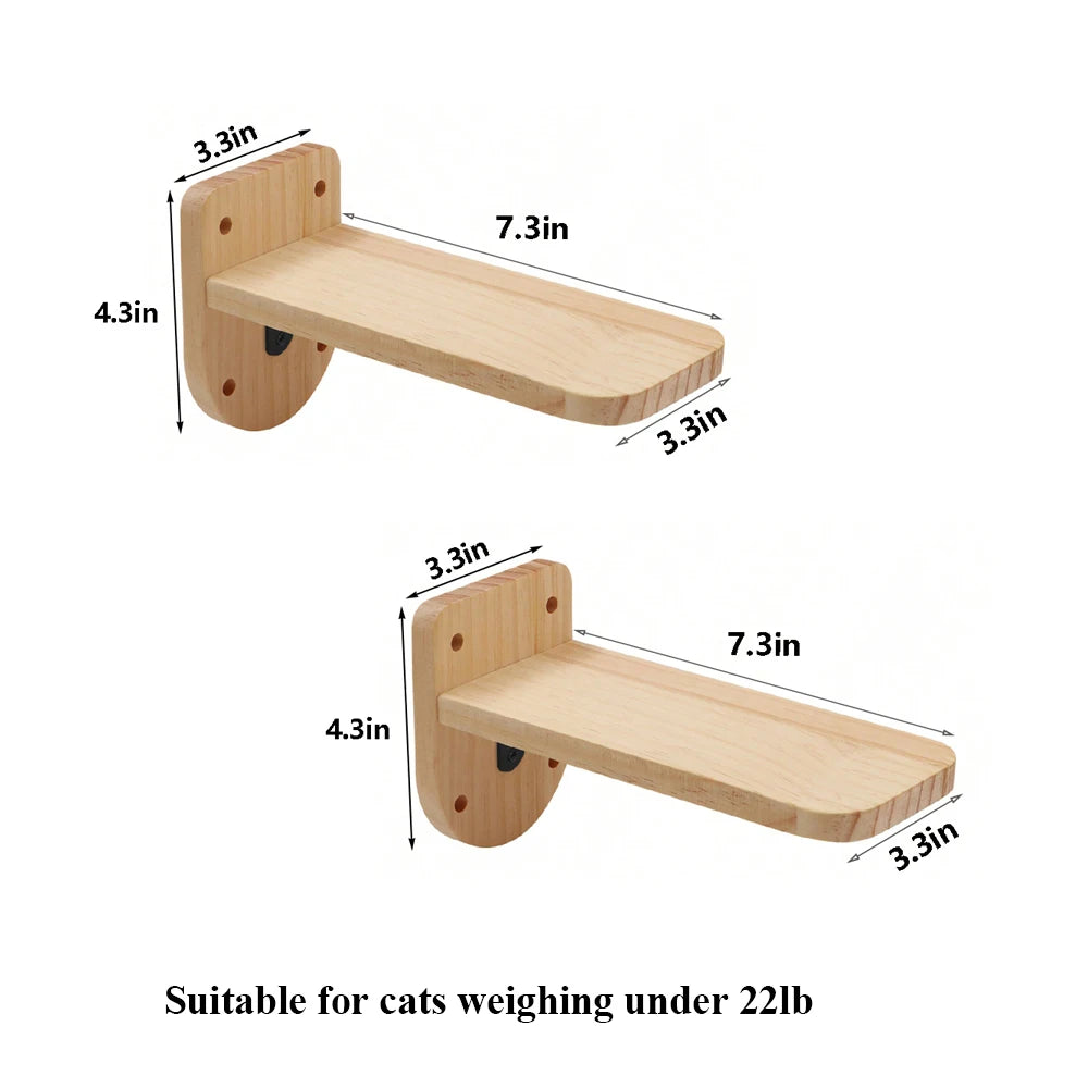 Moon Shaped Cat Shelf, Wall Hammock