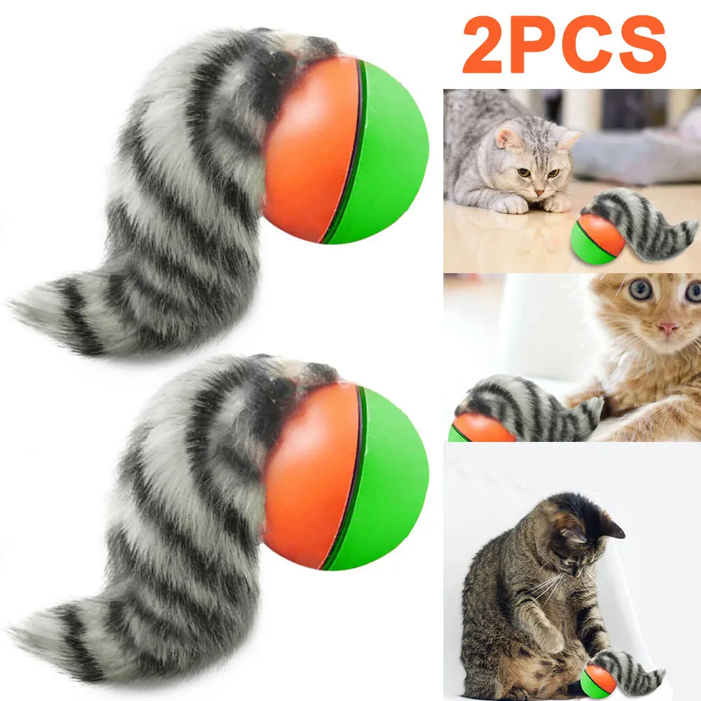 Interactive Automatic Rolling Ball for Cats/Dogs, Rechargeable