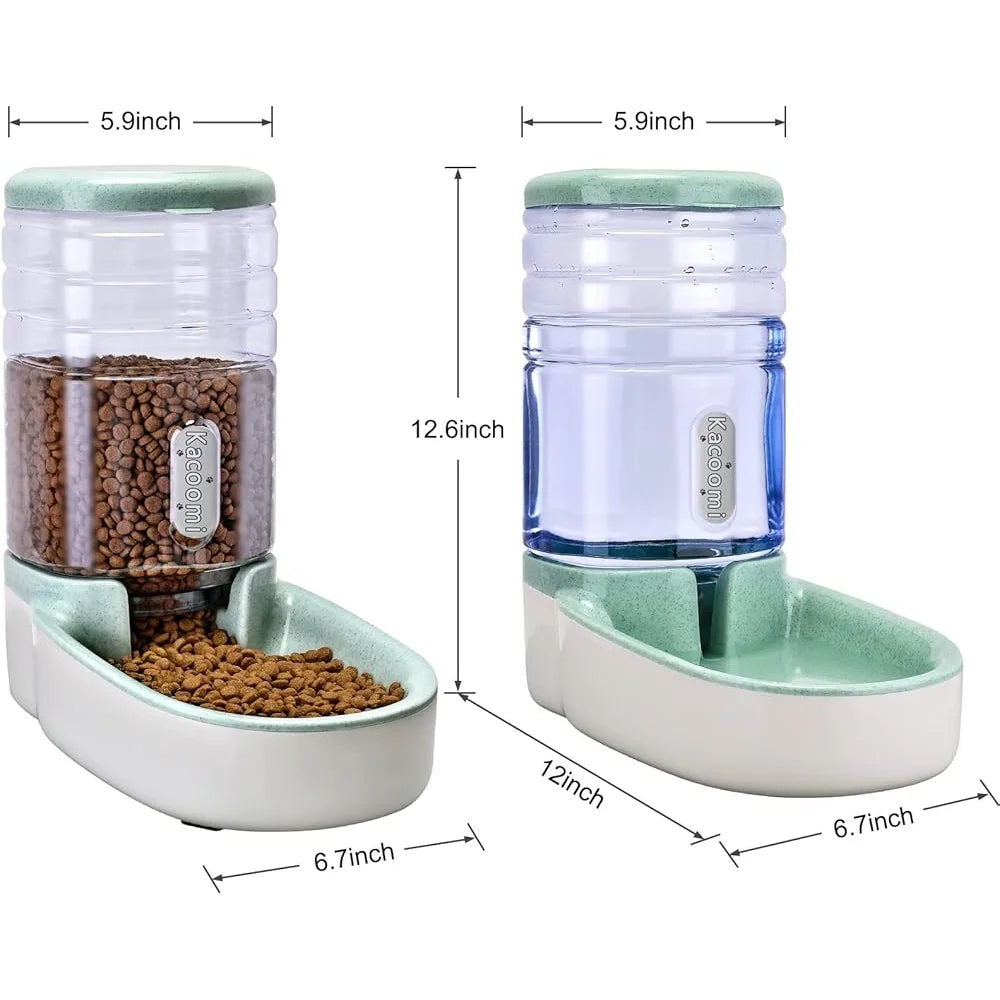 Automatic Pet Feeder and Water Dispenser